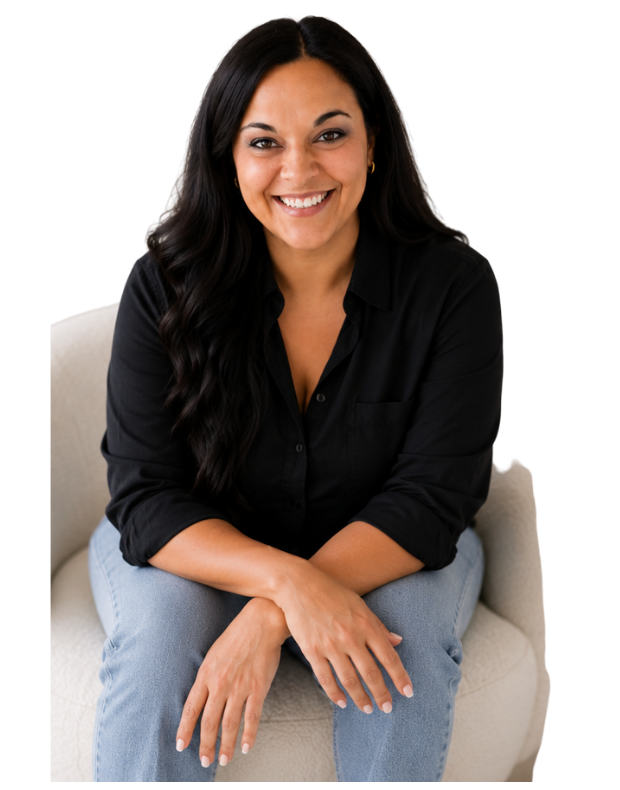 Joyce Agne seated in a black shirt